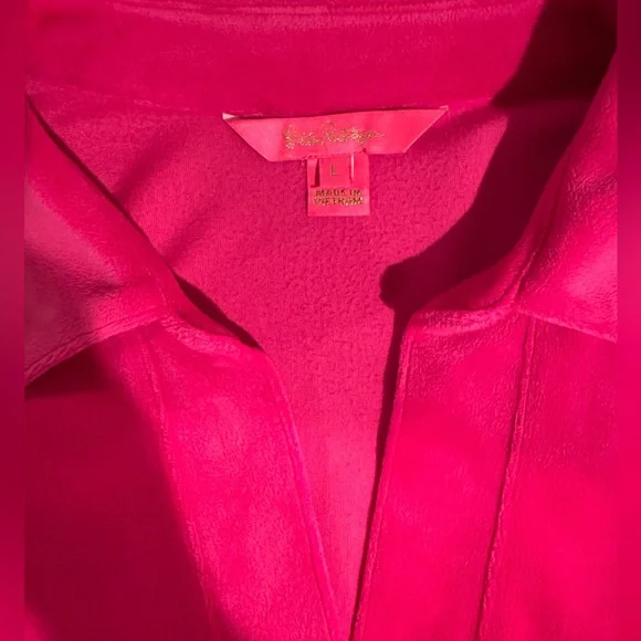 Lilly Pulitzer Velour Set Size Large - Picture 8 of 11